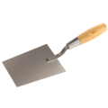 Bon Tool Bucket Trowel, Stainless Steel 7" X 4 7/8" To 3 5/8" Wood Handle 13-309